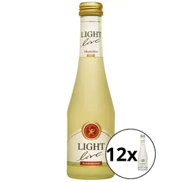 MOUSSEUX SANS ALCOOL LIGHT LIVE BLANC 12x20cl