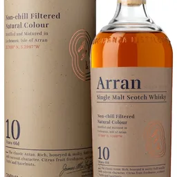 WHISKY ARRAN 10 ANS SINGLE MALT 46° 70cl