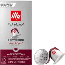 ILLY INTENSO 10pcs (COMPATIBLES MACHINES NESPRESSO)