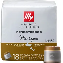 ILLY HOME NICARAGUA CAPSULES POUR MACHINE ILLY 18pcs