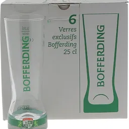 VERRES EXCLUSIFS FLÛTES BOFFERDING 25cl x6