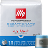 ILLY DÉCAFÉINÉ CAPSULES POUR MACHINE ILLY 18pcs