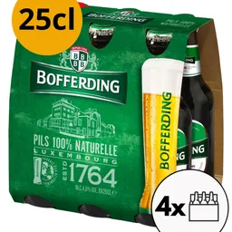 BOFFERDING PILS 4,8° VP 4x6x25cl
