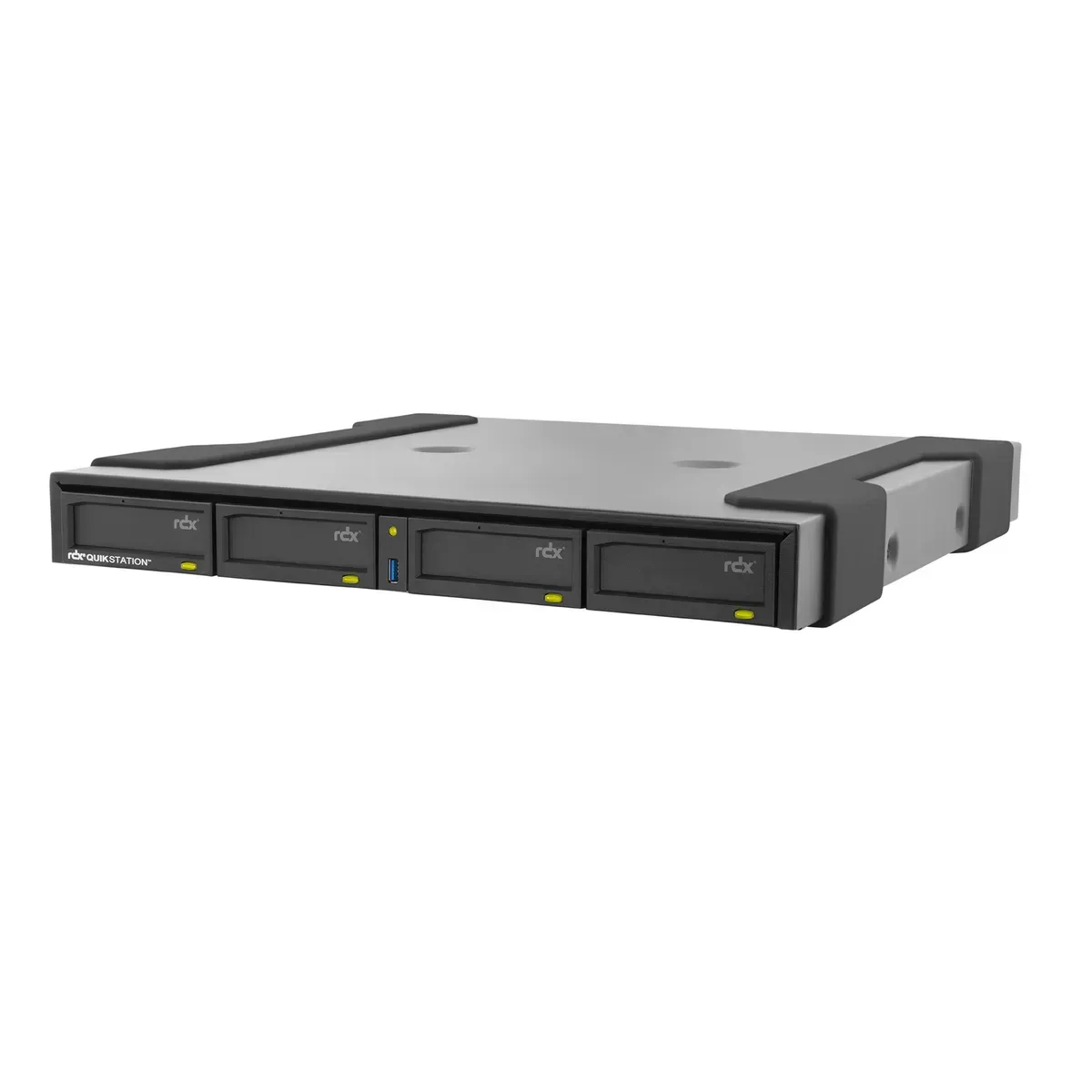 Tandberg Data O-T RDX QuikStation 4 DT, 4 baies, 4 x 1 Gb Ethernet, baie de lecteurs amovibles, desktop — image produit 6