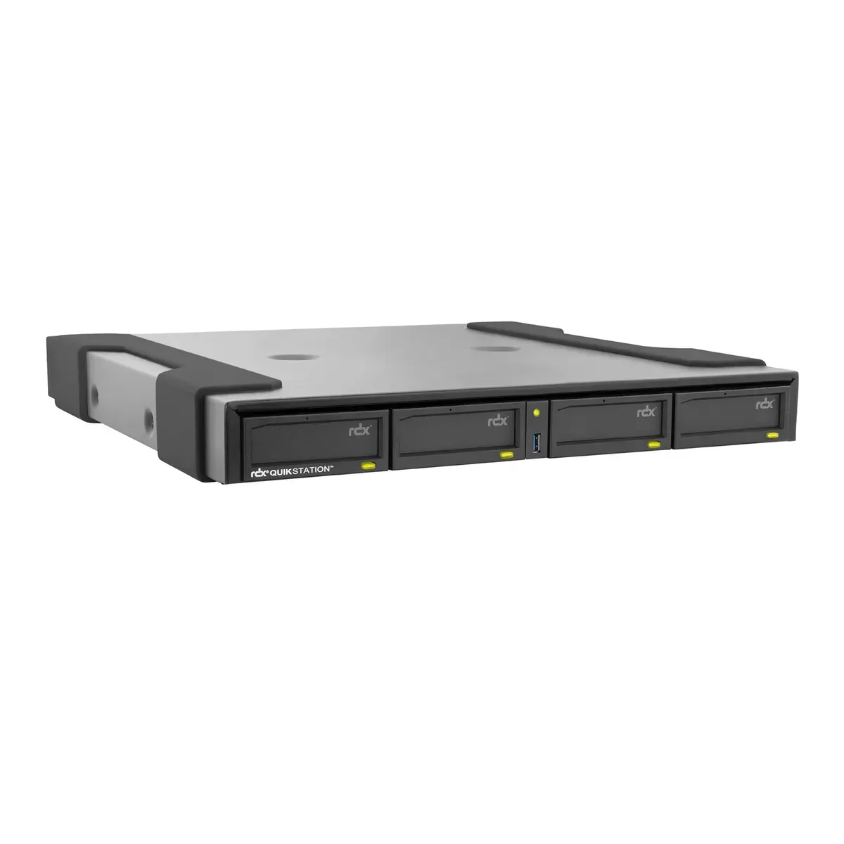 Tandberg Data O-T RDX QuikStation 4 DT, 4 baies, 4 x 1 Gb Ethernet, baie de lecteurs amovibles, desktop — image produit 5