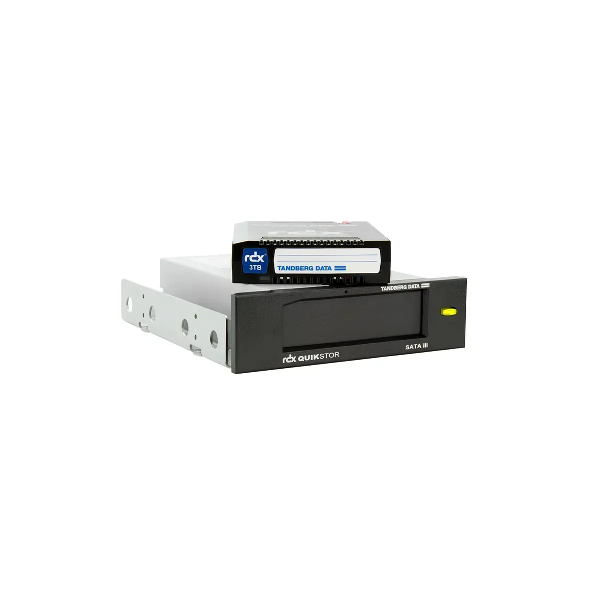 Tandberg Data O-T Lecteur interne RDX, noir, interface SATA III (façade 5,25") — image produit 8