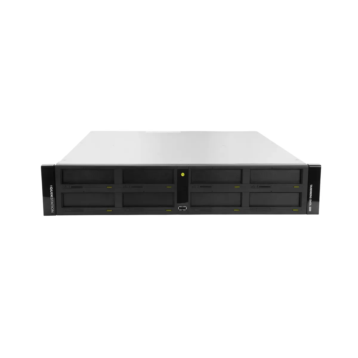 Tandberg Data O-T RDX QuikStation 8 RM, 8 baies, 2 x 10 Gb Ethernet, baie de lecteurs amovibles, rack 2U — image produit 2