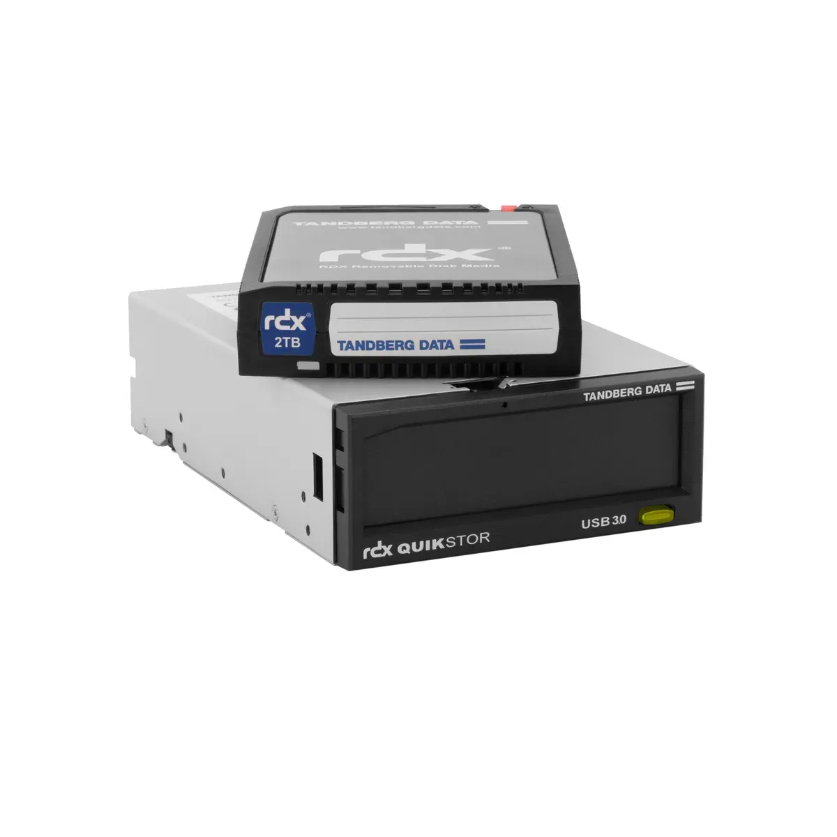Tandberg Data O-T Lecteur interne RDX, noir, interface USB 3.0 (façade 3,5") — image produit 5